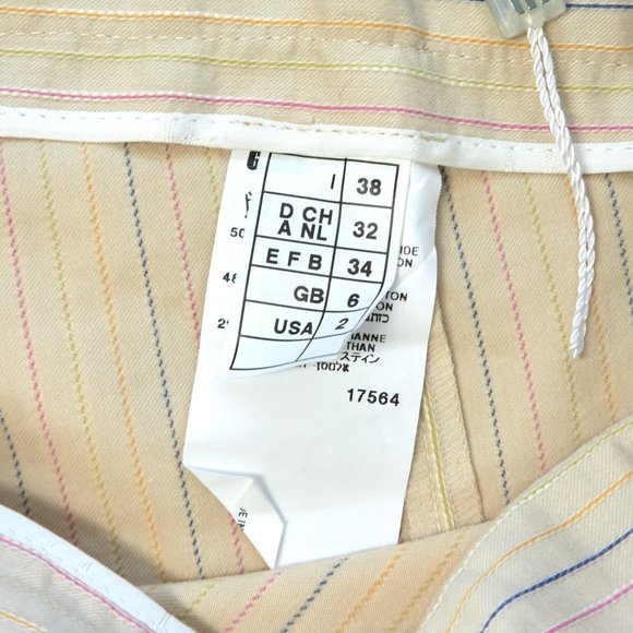 MISSONI Colorful Stripes Skirt, Size 2, Made in Italy - Picture 6 of 9